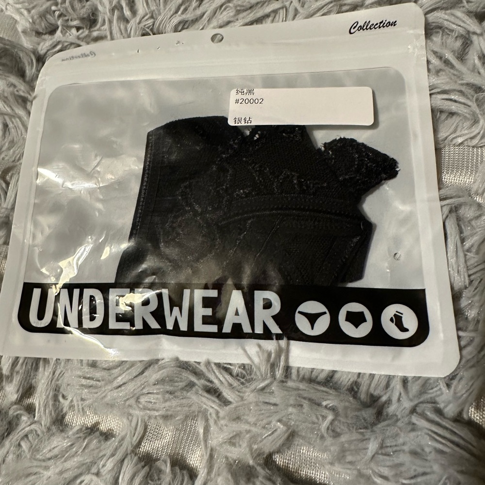 Black Lace Underwear
